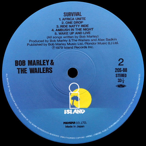 Bob Marley & The Wailers - Survival (LP, Album, RP, 140)