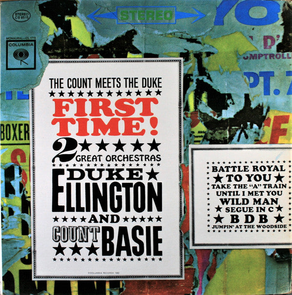 Duke Ellington - First Time! (The Count Meets The Duke)(LP, Album, ...
