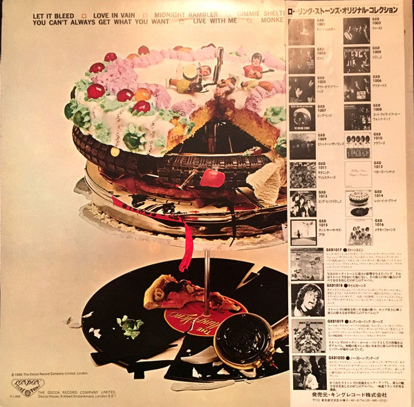 The Rolling Stones - Let It Bleed (LP, Album, RE)