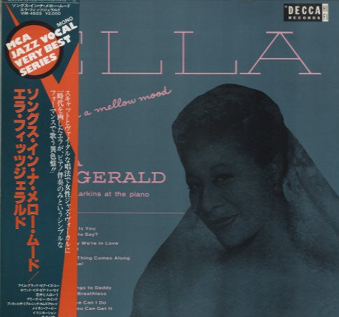 Ella Fitzgerald - Ella - Songs In A Mellow Mood(LP, Album, Mono, RE)