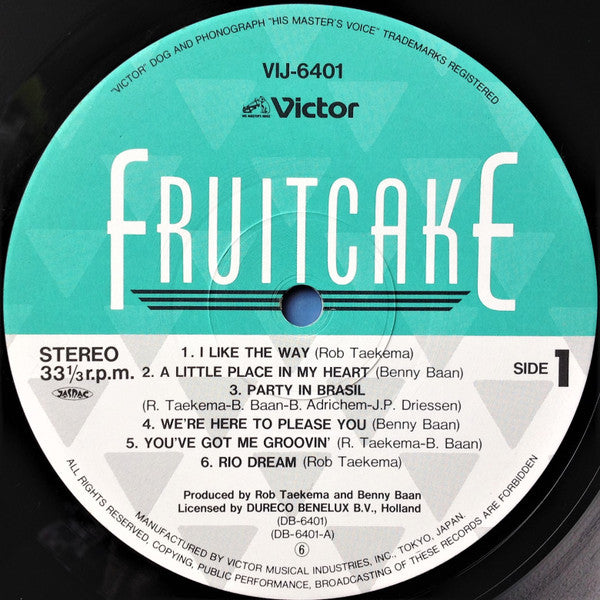 Fruitcake - Fruitcake (LP, Album)