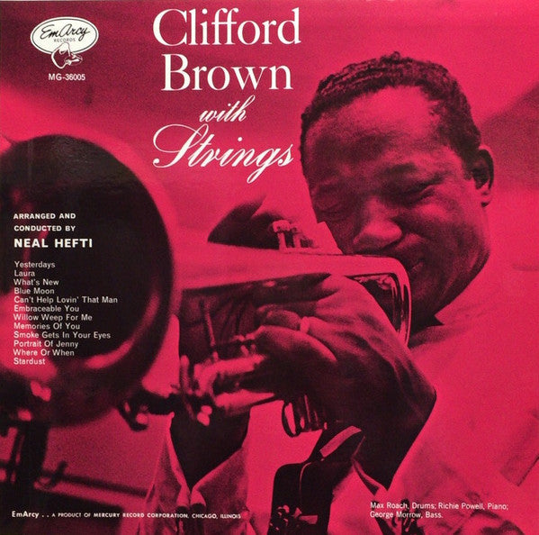 Clifford Brown - Clifford Brown With Strings(LP, Album, Mono, Ltd, ...