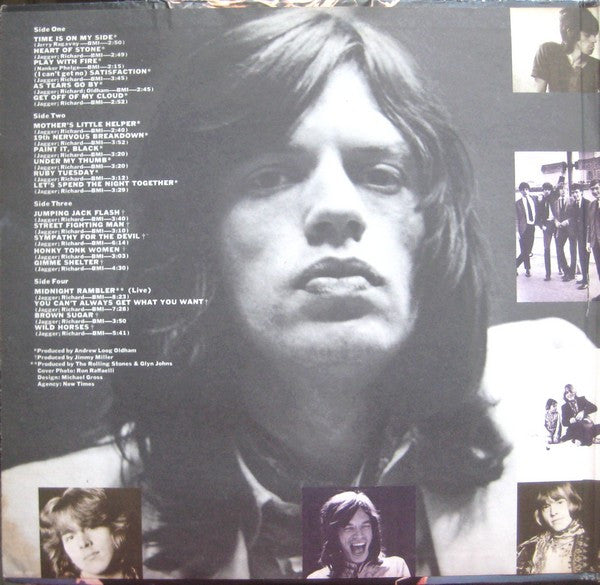 The Rolling Stones - Hot Rocks 1964-1971 (2xLP, Comp, Wad)