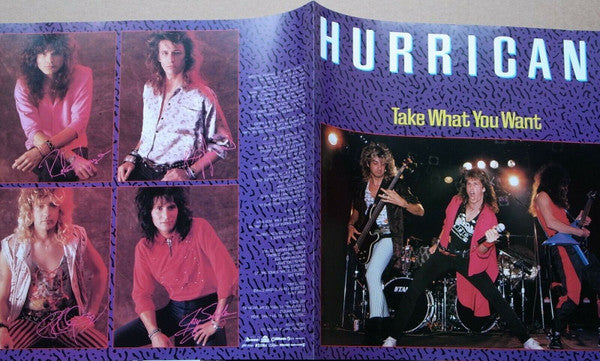Hurricane (9) - Take What You Want (12"", MiniAlbum)