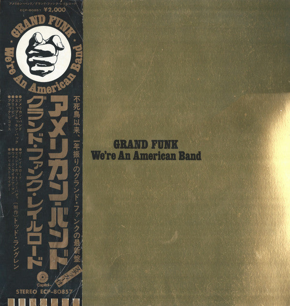 Grand Funk* - We're An American Band (LP, Album, RE, Gat)