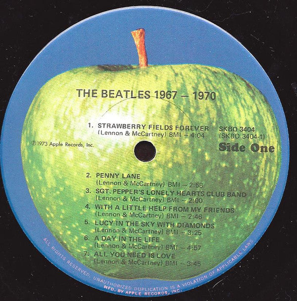 The Beatles - 1967-1970 (2xLP, Comp, RE, Gat)