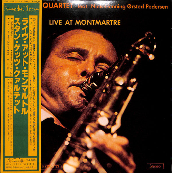 Stan Getz Quartet - Live At Montmartre(2xLP, Album, Gat)