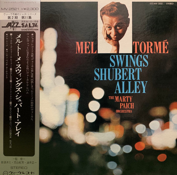 Mel Tormé - Swings Shubert Alley(LP, Album, RE)