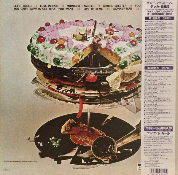 Rolling Stones* - Let It Bleed (LP, Album, RE)