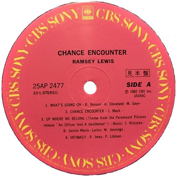 Ramsey Lewis - Chance Encounter (LP, Album)