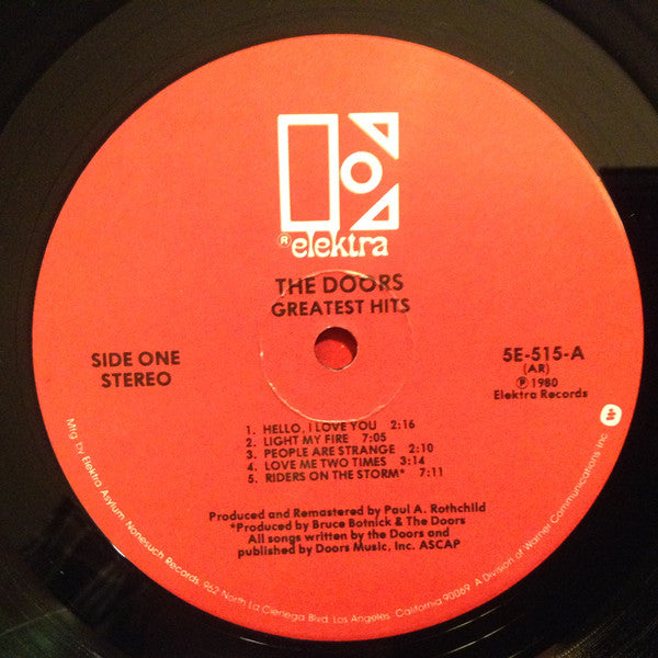 The Doors - Greatest Hits (LP, Comp, AR)