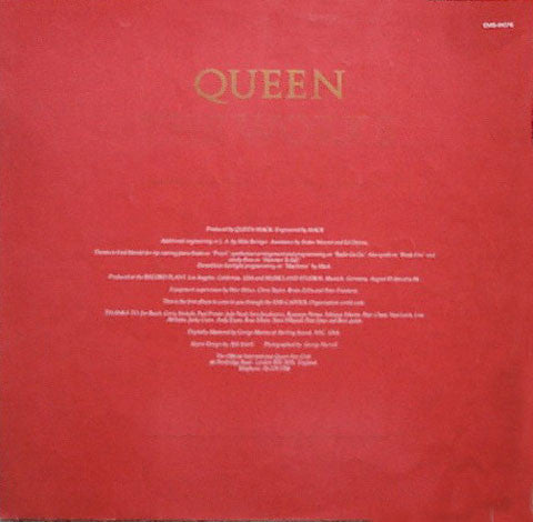 Queen - The Works (LP, Album, 1st)