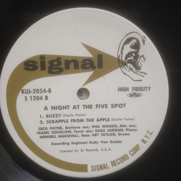 Cecil Payne - A Night At The Five Spot(LP, Album, Mono, RE)