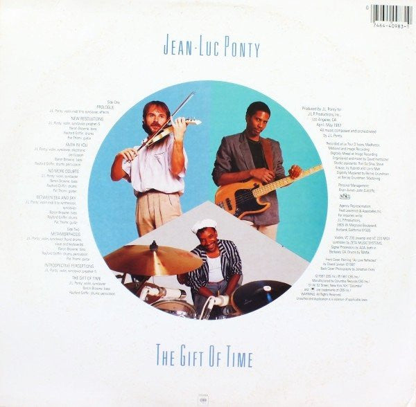 Jean-Luc Ponty - The Gift Of Time (LP, Album)