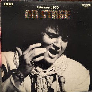 Elvis Presley - On Stage (February, 1970) (LP, Album)