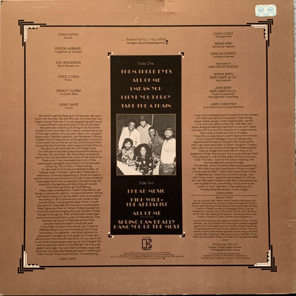 Chaka Khan - Echoes Of An Era(LP, Album, Promo)