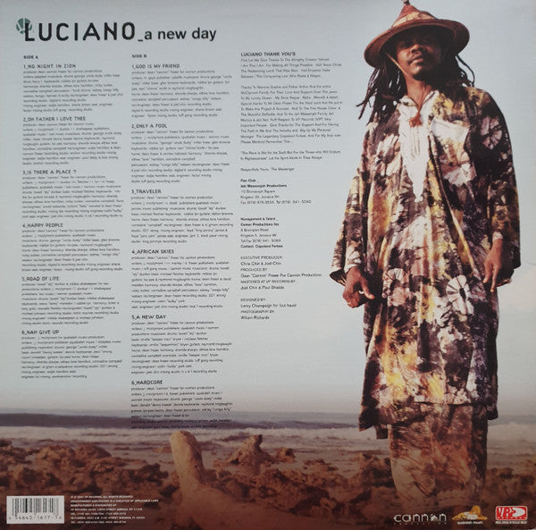 Luciano (2) - A New Day (LP, Album)