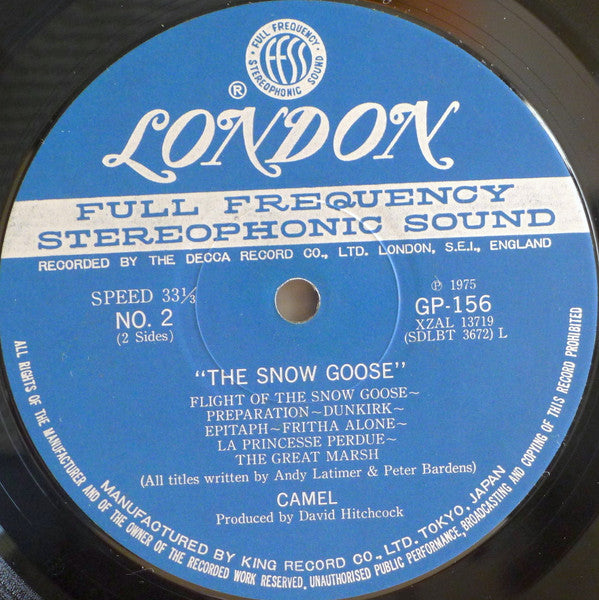 Camel - The Snow Goose (LP, Album, RE)