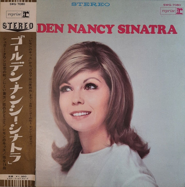 Nancy Sinatra - Golden Nancy Sinatra (LP, Comp)