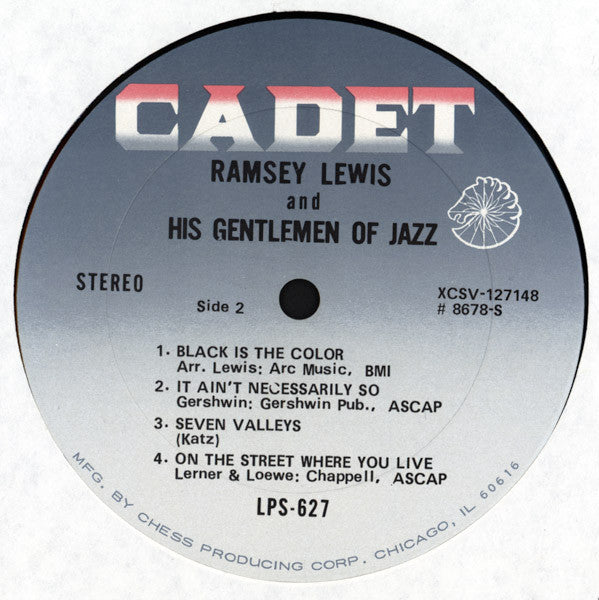 The Ramsey Lewis Trio - Ramsey Lewis And His Gentle-men Of Jazz - V...