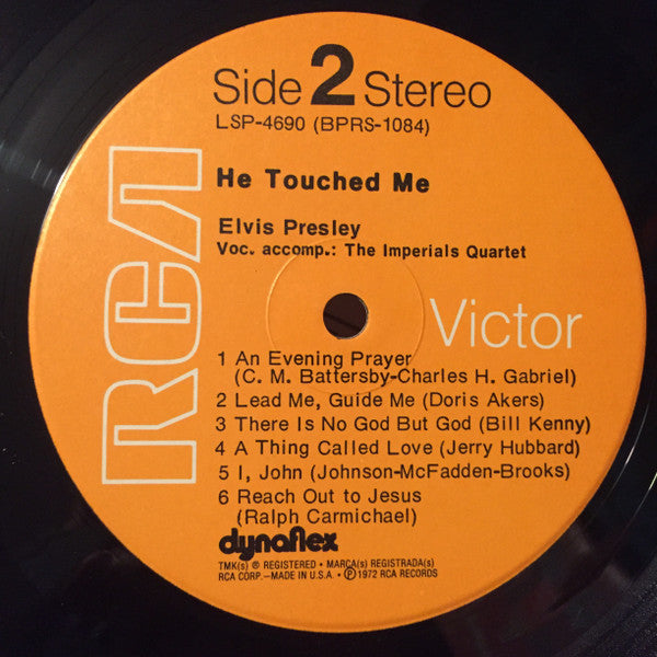 Elvis* - He Touched Me (LP, Album, Ind)