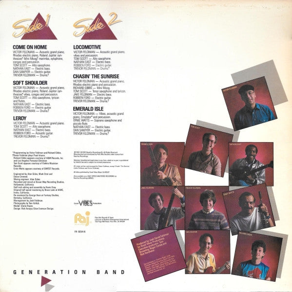 Generation Band* - Soft Shoulder (LP, Album)