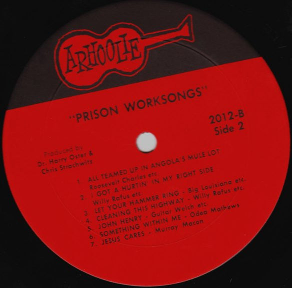 Various - Prison Worksongs (LP, RE)