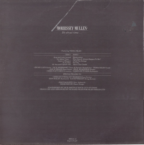 Morrissey Mullen - It's About Time... (LP, Album)