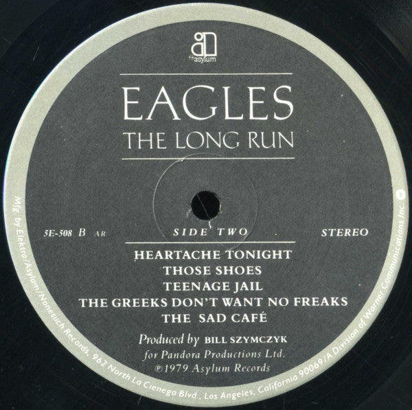Eagles - The Long Run (LP, Album, AR)