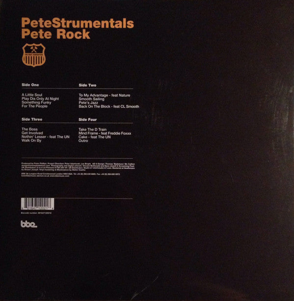 Pete Rock - PeteStrumentals (2xLP, Album, RE)