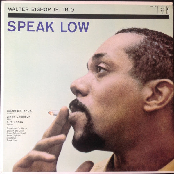 The Walter Bishop, Jr. Trio - Speak Low = スピーク・ロウ(LP, Album, Mono, RE)