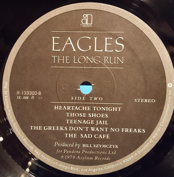 Eagles - The Long Run (LP, Album, Club, RCA)