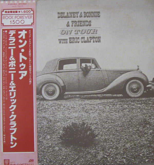 Delaney & Bonnie & Friends With Eric Clapton - On Tour (LP, Album, RE)