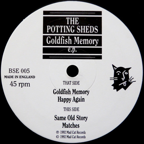 The Potting Sheds - Goldfish Memory EP (12"")