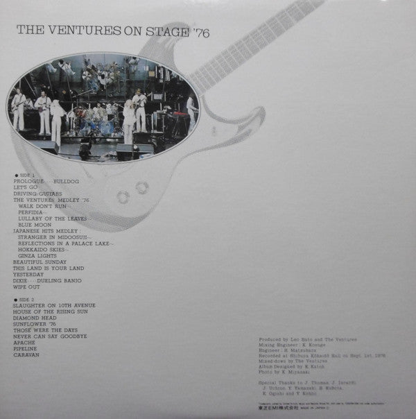The Ventures - The Ventures On Stage '76 (LP, Album)