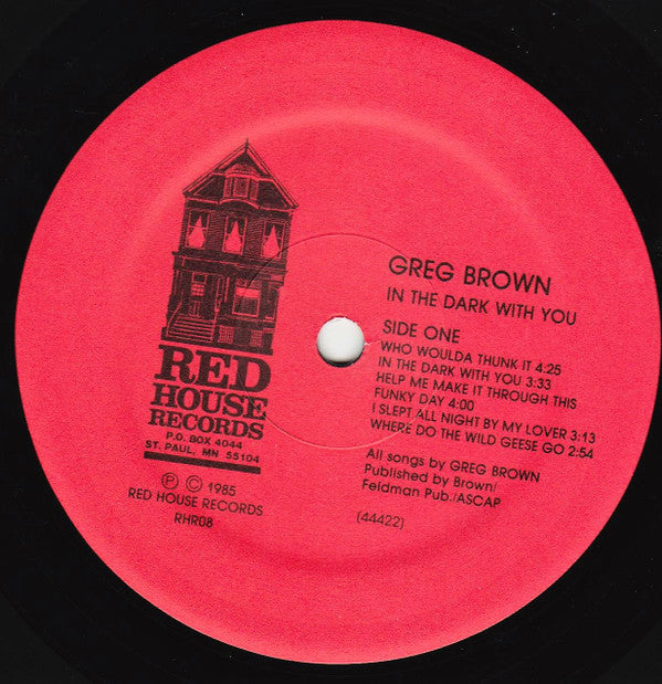 Greg Brown (3) - In The Dark With You (LP, Album)