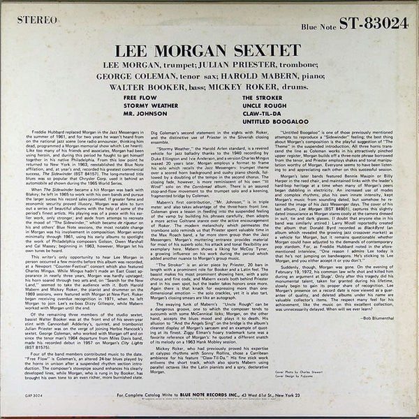 Lee Morgan - Lee Morgan Sextet (LP, Album, Ltd)
