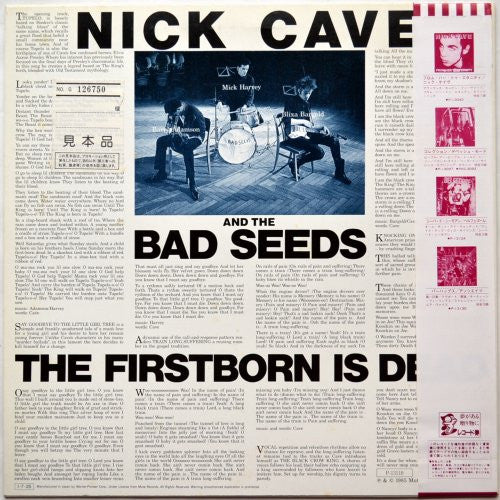 Nick Cave & The Bad Seeds - The Firstborn Is Dead (LP, Album, Promo)