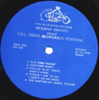 Various - Tall Trees Bluegrass Festival 1976 : Live (2xLP, Album)