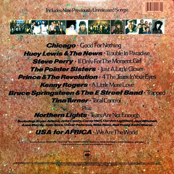 USA For Africa - We Are The World (LP, Album, Pit)