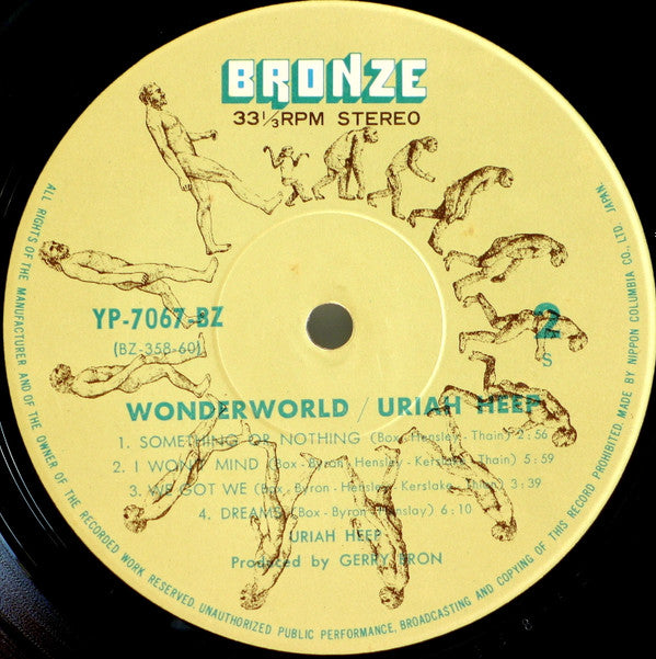 Uriah Heep - Wonderworld (LP, Album)