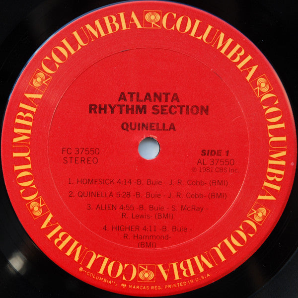 Atlanta Rhythm Section - Quinella (LP, Album, Ter)