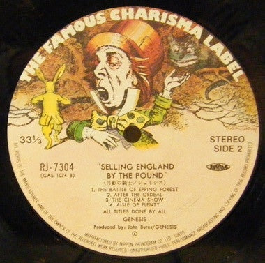 Genesis - Selling England By The Pound (LP, Album, RE)