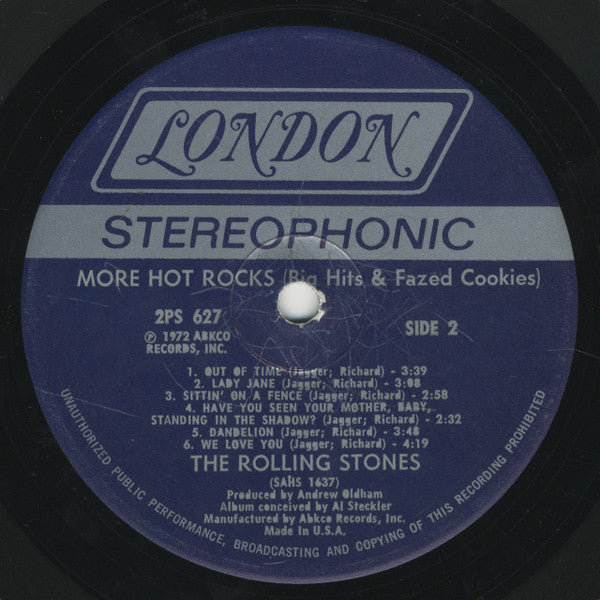 The Rolling Stones - More Hot Rocks (Big Hits & Fazed Cookies)(2xLP...