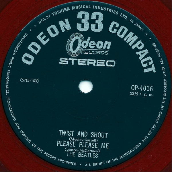 The Beatles - Twist And Shout (7"", Red)