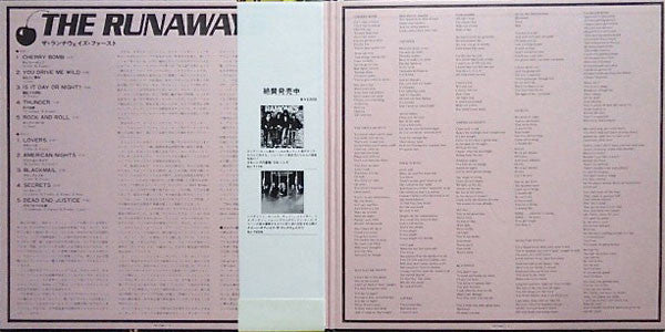 The Runaways - The Runaways (LP, Album, RE, Gat)