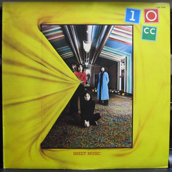 10cc - Sheet Music (LP, Album, RE)