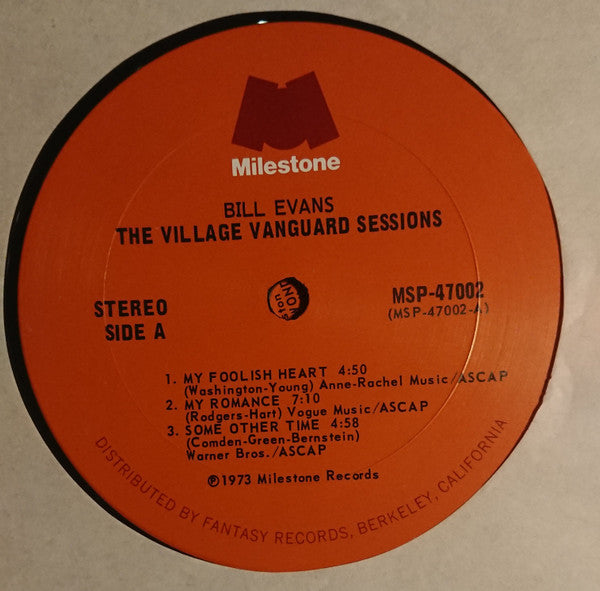 Bill Evans - The Village Vanguard Sessions (2xLP, Comp, RE, Gat)