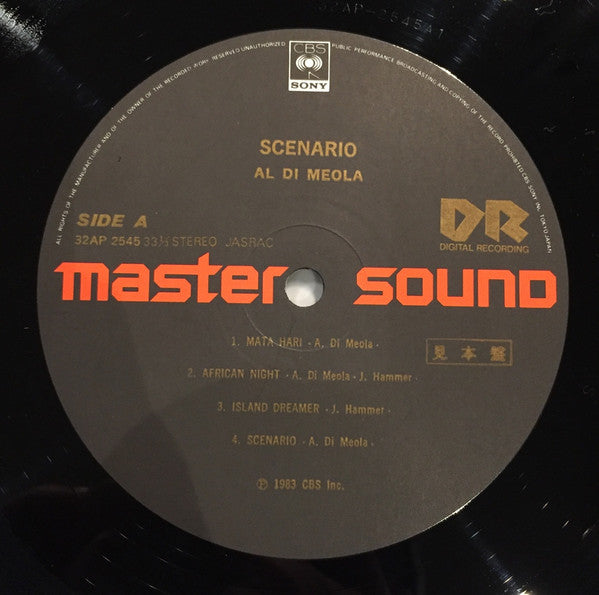 Al Di Meola - Scenario (LP, Album)