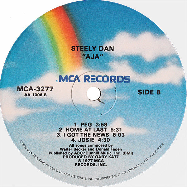 Steely Dan - Aja (LP, Album, RE)